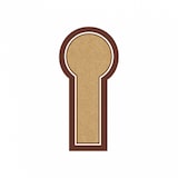 thumbnail of Garcia de Pou - 100 Fogli Din A4 6 Etichette Allungate Ø 6X12,5 Cm Kraft