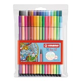 thumbnail of STABILO 30 feutres de dessin pointe moyenne Pen 68 dont 6 fluo