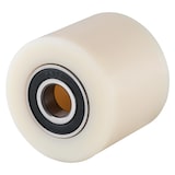 thumbnail of 4 Stück Hubwagenrollen Polyamid Nylon 80 x 60 mm, Achse 20 mm inkl. Kugellager - Ersatzrollen