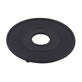 thumbnail of Dessous de théière de 13,5 cm en fonte -  Noir Rond Fonte émaillée Table Passion 14.00x14.00 cm