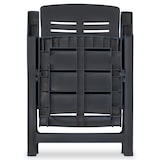 thumbnail of vidaXL Tuinstoelen 2 st verstelbaar kunststof antracietkleurig