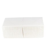 thumbnail of DayBays 1800 Stk. 4 kg Servietten Standard 33x33 cm Zellstoff 1-lagig 1/4 Falz weiss geprägt