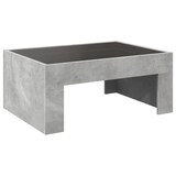thumbnail of Mesa de centro con Infinity LED gris hormigón 70x50x30 cm
