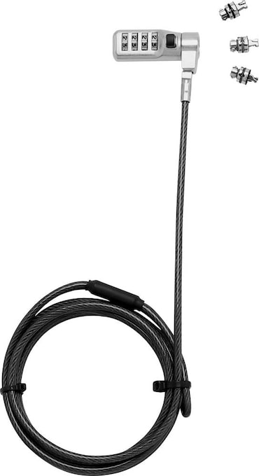 Dicota d31713 câble antivol noir 2 m - câbles antivol noir, code,