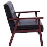 thumbnail of Helloshop26 - 2-Sitzer-Sofa für Wohnzimmer Lounge Wohnbereich schwarzes Kunstleder 02_0018899