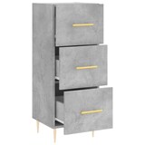 thumbnail of vidaXL Sideboard Betongrau 34,5x34x90 cm Holzwerkstoff