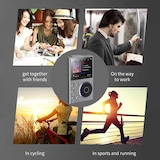 thumbnail of Lecteur MP3 HIFI Bluetooth 16GB+8GB Haute Qualité Sonore Écran 2.4 Pouces YONIS