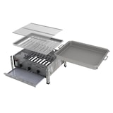 thumbnail of ChattenGlut Professional Gastrobräter 3-flammig Tischgerät 13,5kW und Rost und Pfanne