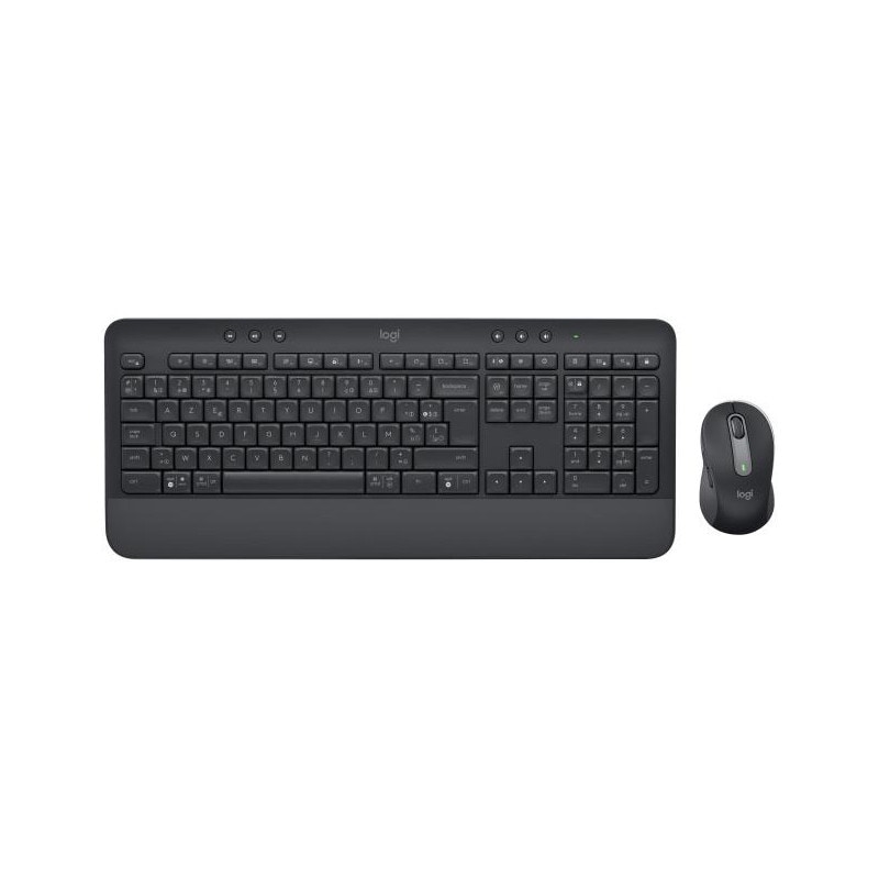 Logitech Signature Mk650 Combo For Business Clavier Souris Incluse Bureau Bluetooth Azerty Français Graphite