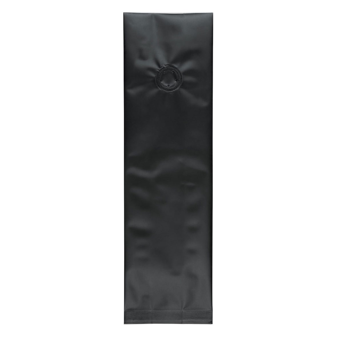 1000x Seitenfaltenbeutel 105+60x330mm Siegelnaht Aromaschutzventil Schwarz