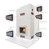 thumbnail of Lüftungsgitter für Crema-Kamin- Classic 17x17