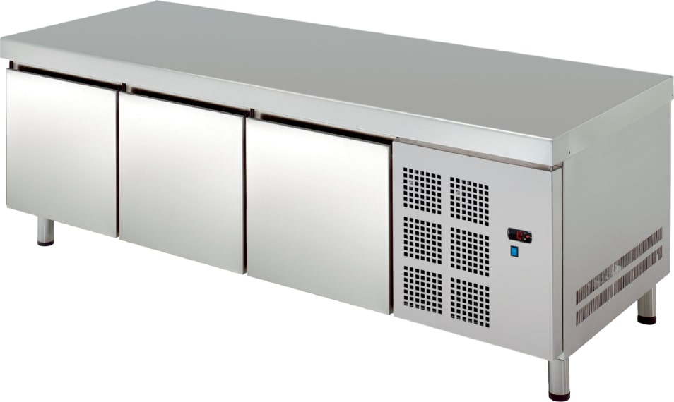 Kühler lager mit schubladen 3 große - 1800x700x600 mm - 220 W 230/1V - 76489509 Eurast