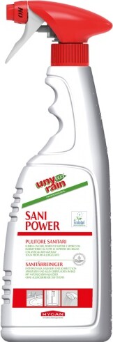 Saurer Sanitärreiniger für die periodische Reinigung, ECOLABEL, 6 x 750 ml Flasche, auf pflanzlicher Basis