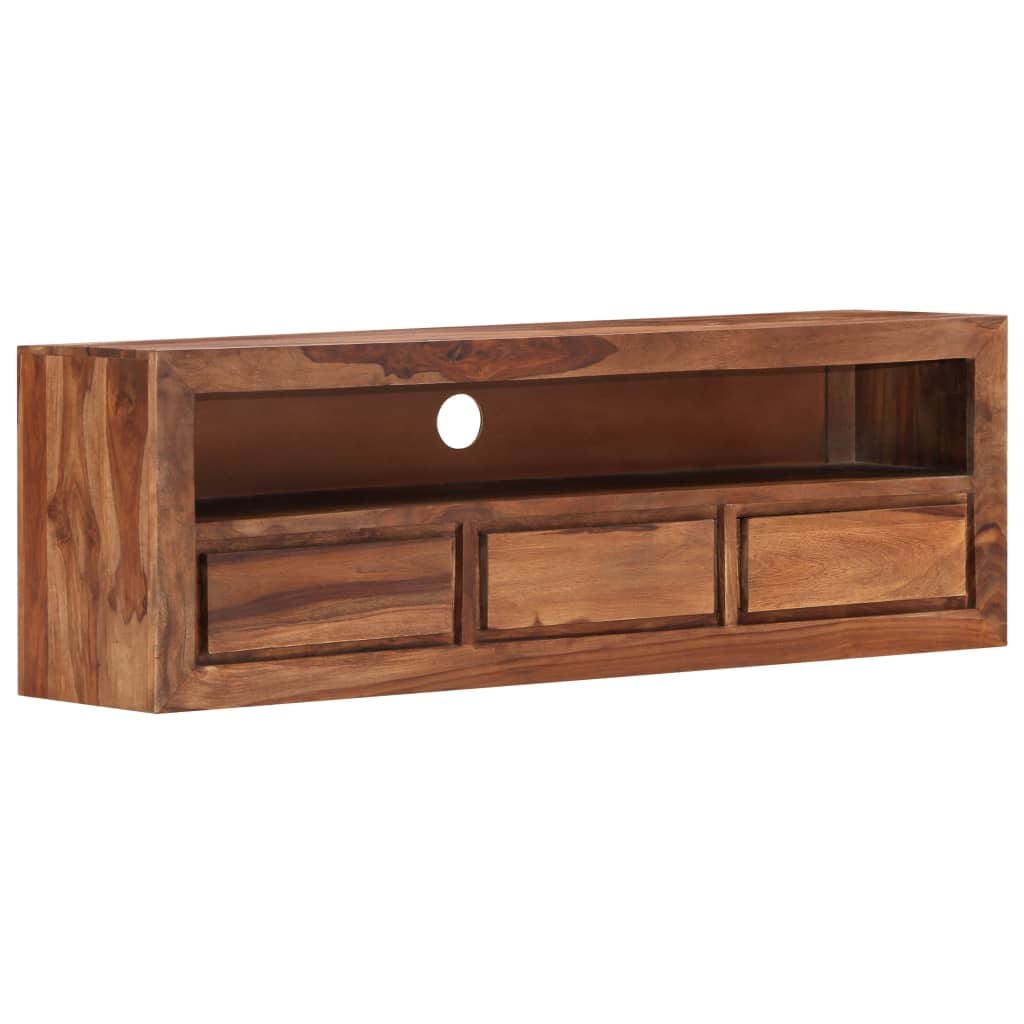 vidaXL TV-Schrank 120x30x40 cm Massivholz Palisander