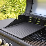 thumbnail of TAINO Grillplaat accessoires Draaiplateau gietijzeren pizzaplaat gasgrill PRO 5kg nieuw