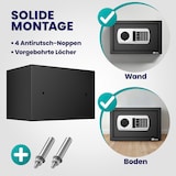 thumbnail of Deuba Tresor Elektronisches Zahlenschloss