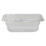 thumbnail of Kunststoff GN 1/9 Polycarbonat Gastronormbehälter GN-Behälter 0,6 Liter Tiefe 65mm