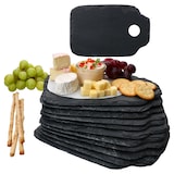 thumbnail of Ritzenhoff 12x Schieferplatten 212x16,5cm Untersetzer Servier-Teller mit Griff