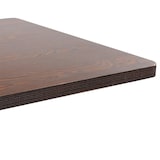 thumbnail of vidaXL Bistrotisch Dunkelbraun 80x80 cm MDF