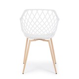 thumbnail of Set di 4 sedie OPTIK in polipropilene  colore bianco