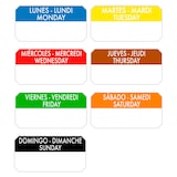thumbnail of MONOUSO - Dispensador Etiquetas Control Alimentario Semanal 49,5x19,5x7,5cm (1 Ud)