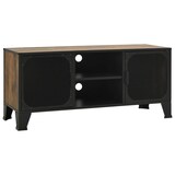 thumbnail of vidaXL TV-Schrank Rustikales Braun 105x36x47 cm Metall und MDF