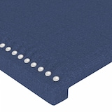 thumbnail of vidaXL LED Kopfteil Blau 93x16x118/128 cm Stoff