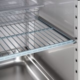 thumbnail of Stalgast Doppeltür-Kühlschrank, Edelstahl, GN 2/1, 1480x830x2010 mm (BxTxH), 0,44 kW