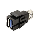 thumbnail of BACHMANN Keystone USB 3.0 Koppeling Typ A/A, zwart