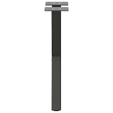 thumbnail of vidaXL Couchtischbeine X-Form 2 Stk. Anthrazit 38x(42-43) cm Stahl