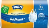 thumbnail of Swirl Müllbeutel 5 L  Fixierband Transparent PE (Polyethylen) Tragegriff 40 Stück