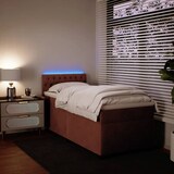 thumbnail of vidaXL Boxspringbett mit Matratze Rosa 90x190 cm Samt