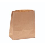 thumbnail of WISEFOOD 250 Stück - Blockbodenbeutel Kraft braun - 70g/m² - 26x17x29cm