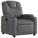 thumbnail of vidaXL Massagesessel Relaxsessel Grau Kunstleder
