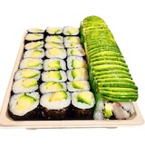 thumbnail of Sushi Box aus Bagasse mit Beschichtung / Size XXXL 258x185x51mm / 300 Stk.