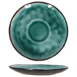thumbnail of 18tlg. Kaffeeservice Leros reactive glaze bluegreen - 24328350