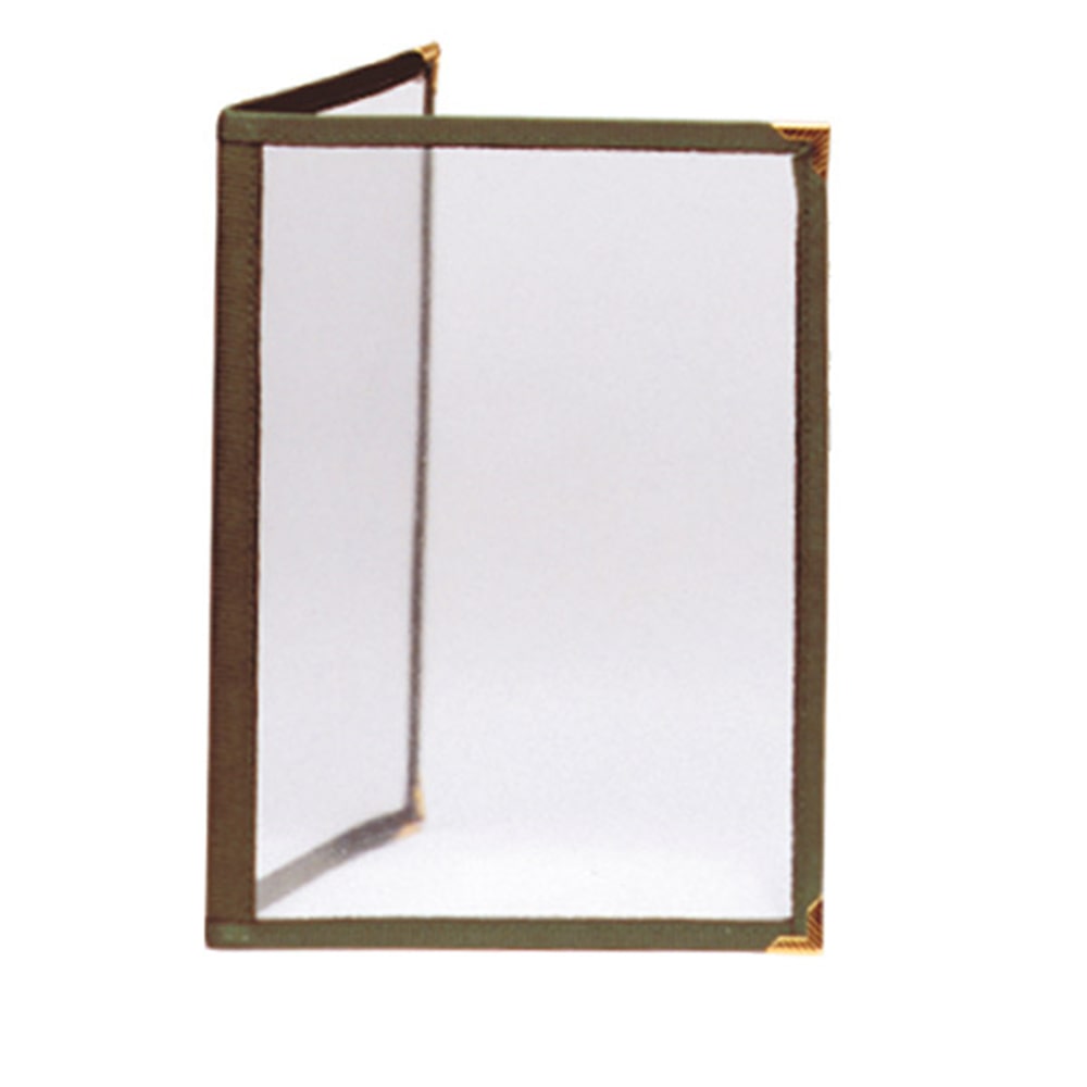 Garcia de Pou - Menu "Américain" Din-A4 2 Corps Vert Pvc