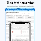 thumbnail of Micro Espion Portable AI 16GB Haute Autonomie Bluetooth Et Traduction Temps Réel YONIS