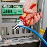 thumbnail of KNIPEX krimptang 180mm voor adereindhulzen,