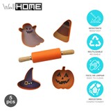 thumbnail of WellHome - Conjunto de cozinha de Halloween com 5 peças - Decorativo e assustador
