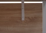 thumbnail of Décoshop26 - Escritorio de ordenador con panel trasero y pasacables 120x60 cm metal blanco y MDF color natural 04_0006050