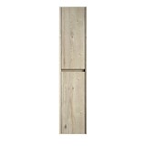 thumbnail of Badezimmer Wandschrank Offwhite 140x30x25 cm mit 2 Türen, verstellbaren Einlegeböden, Softclose-Scharnieren, grifflosem Design aus Sperrholz