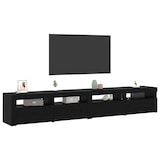 thumbnail of vidaXL TV-Schrank-Set 3 pcs Schwarze Eiche 240 x 35 x 40 cm
