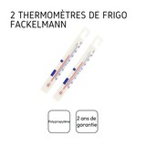 thumbnail of Lot de 2 thermomètres réfrigérateur FM Professional