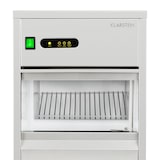 thumbnail of Powericer XXXL Eiswürfelmaschine 260W 50kg/Tag 10kg Behälter Edelstahl Silber