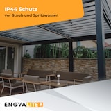 thumbnail of ENOVALITE LED Tischleuchte ELED700401 1 W 2200 K, 2500 K, 3000 K einstellbar in warm-, neutral- und kaltweiß (CCT) weiß IP44