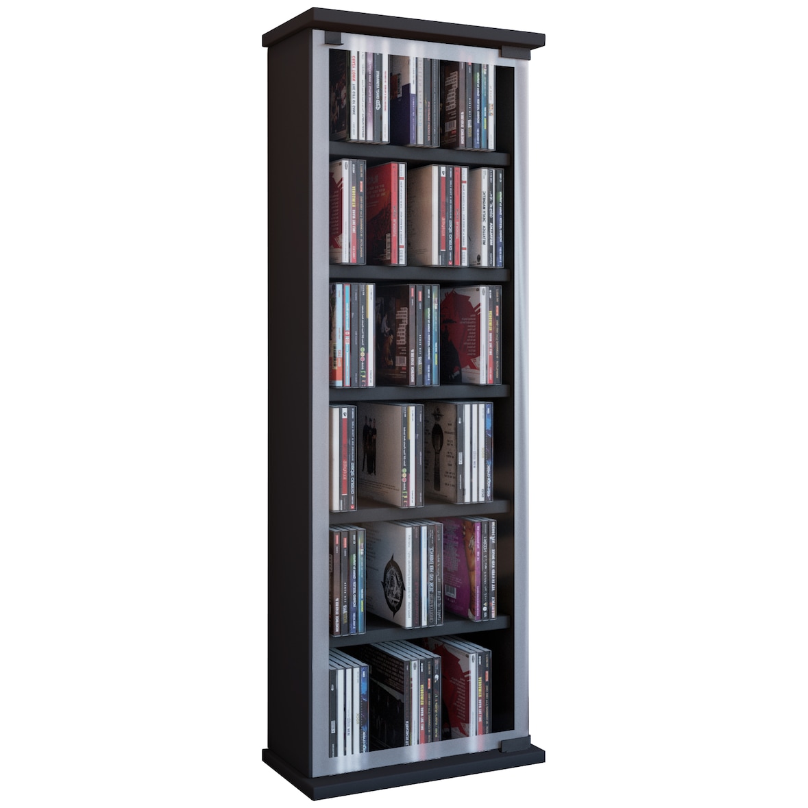 Classic Regal , CD Turm 6 Regale schwarz.