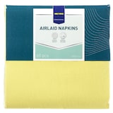 thumbnail of METRO PROFESSIONAL Servetten Airlaid, 40 x 40 cm, 1/4 vouw, 4-laags, geel, 60 stuks