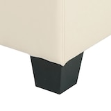 thumbnail of Poltrona lounge Lyon, similpelle ~ crema