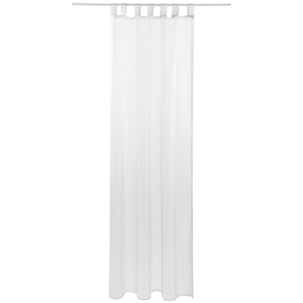 Schlaufenschal Noella Transparent 140x245cm, Farbe:  weiß - reinweiß